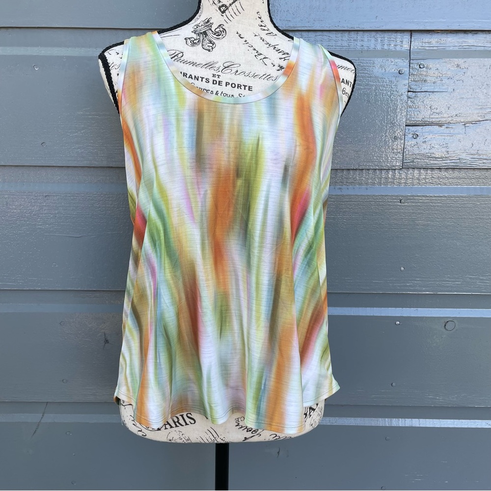 CALIA by Carrie Underwood Multicolor Crossback Tank Top